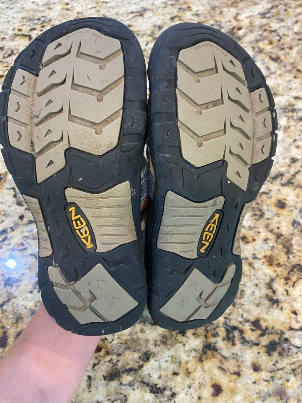 Keen Kids Navy and Gray Waterproof Sport Sandals